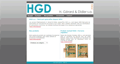Desktop Screenshot of hgdsa.be