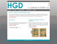 Tablet Screenshot of hgdsa.be